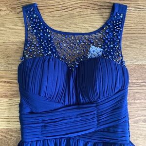 Navy Blue Gown